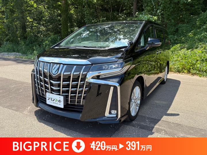トヨタ ｱﾙﾌｧｰﾄﾞS 4WD 大切な家族を、いつも安心とゆとりで包みたい。そんな想いに応える、8人乗りのアルファードSという選択。